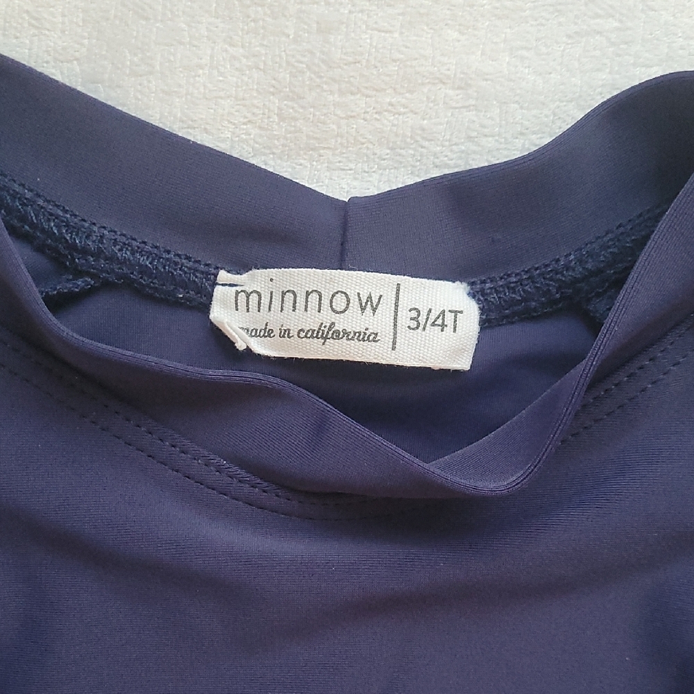 Minnow 3/4T NavyLong Sleeve and Light Blue Sol Angeles Short Sleeve Shirts - Picture 3 of 4